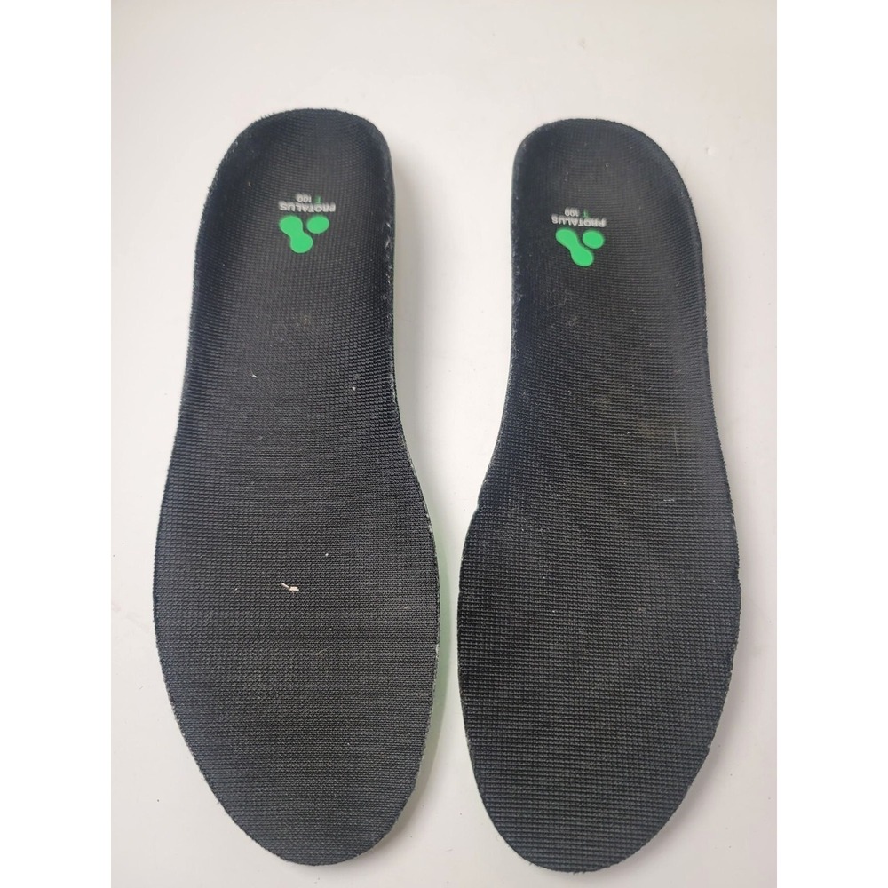 Protalus T100 Men's RF Green & Black Orthotic‎ Insoles Size 8